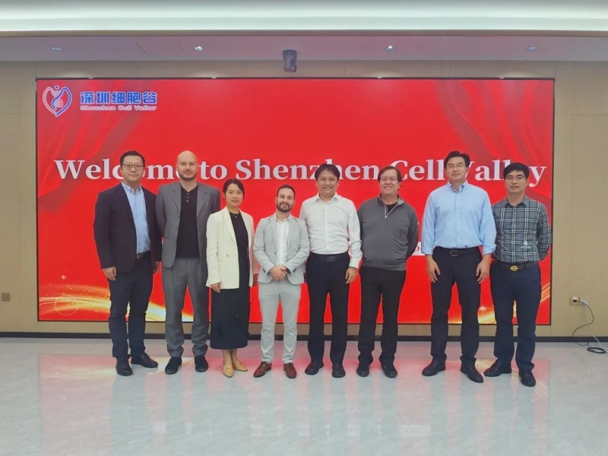 The European P4 precision Medicine team visited Shenzhen Cell Valley for exchange