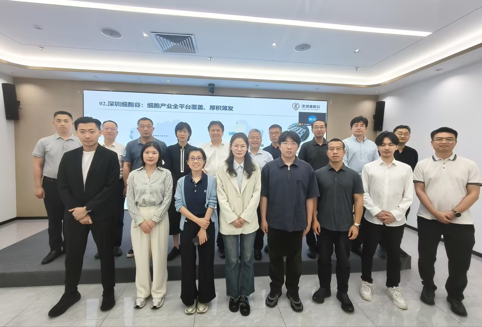 Experts from Guangzhou National Laboratory, Bioland Laboratory, and Stomatological Hospital of Guangzhou Medical University Visit Shenzhen Cell Valley for Exchange