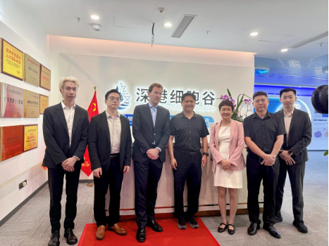 国际合作｜默克中国总裁Rogier Janssens到访深港细胞谷