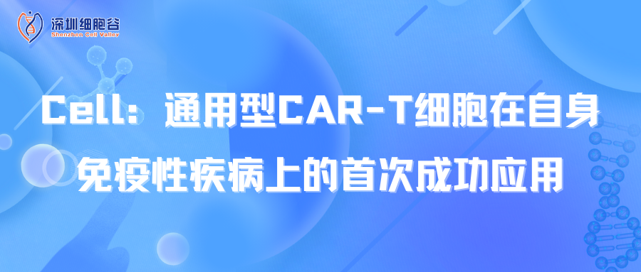 文献分享| Cell：通用型CAR-T细胞在自身免疫性疾病上的首次成功应用