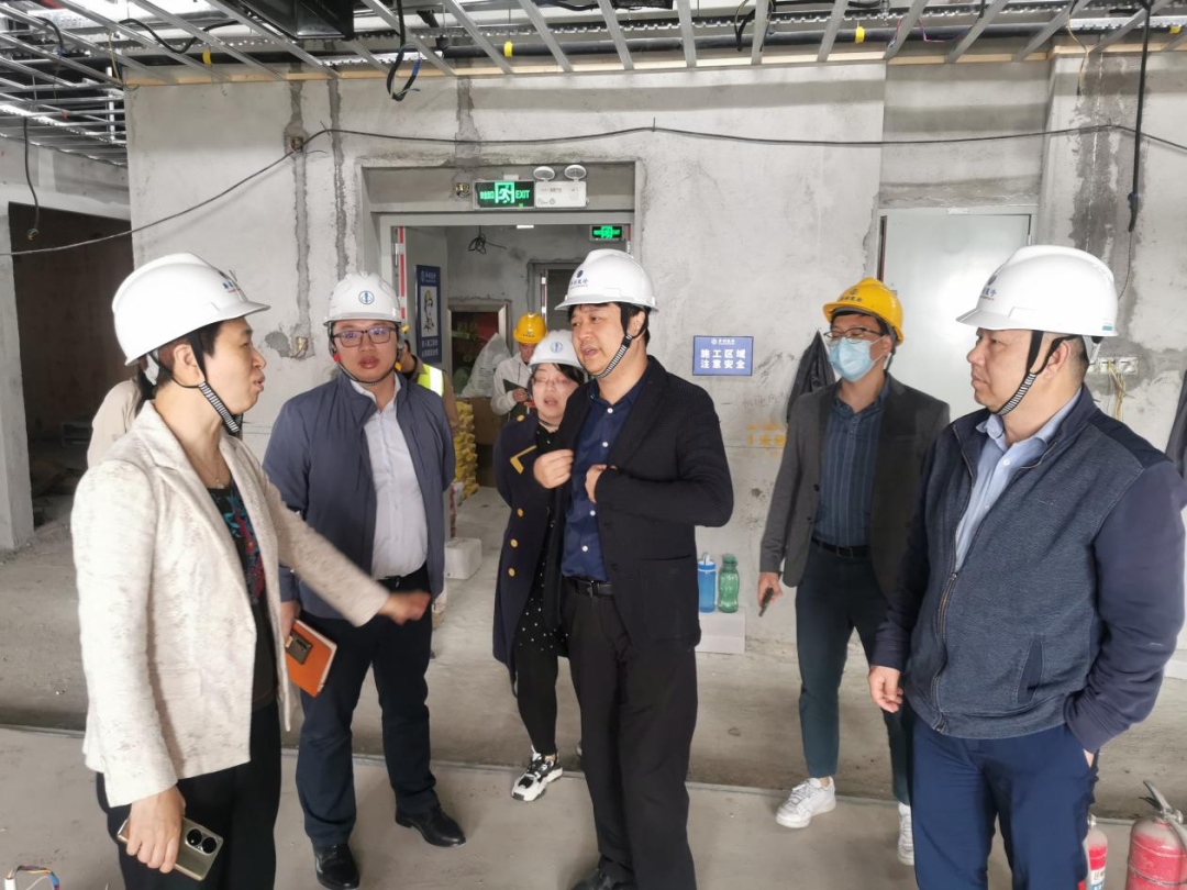简讯|市科技创新委员会一级调研员王宁一行赴深圳细胞谷调研施工进展